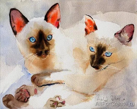 Rachel Parker и ее акварель