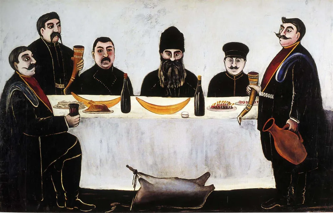 Грузинский художник Нико Пиросмани
