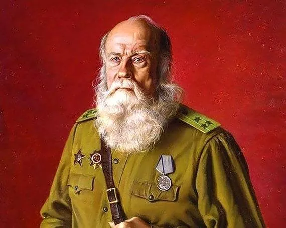 Участник парада Победы