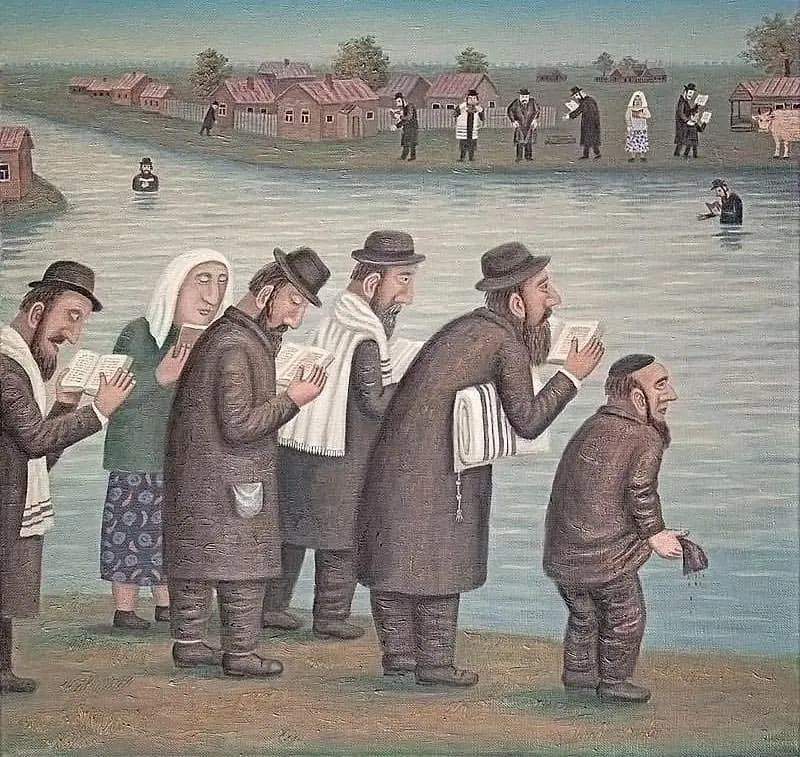 Ташлих. 2014 г. Холст, масло, 70 х 70 см, Любаров Владимир