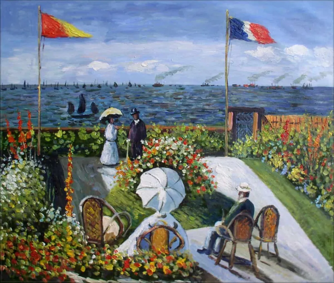 Клод Моне, «Терраса в Сент-Адресс»