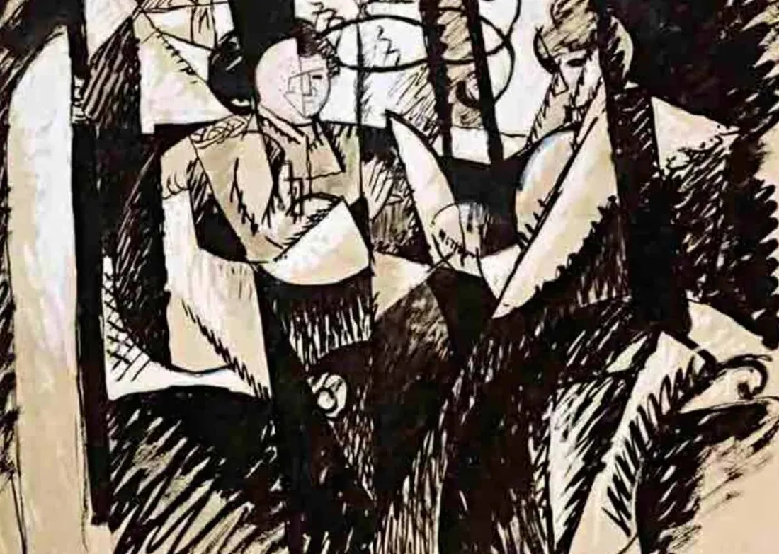«Две женщины, сидящие у окна», Альбер Глез