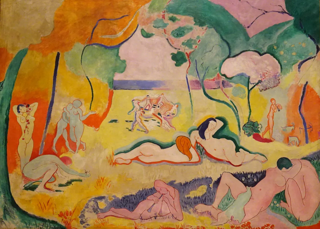 Henri Matisse · Le Bonheur de vivre Barnes (01c) - Flickr - rverc