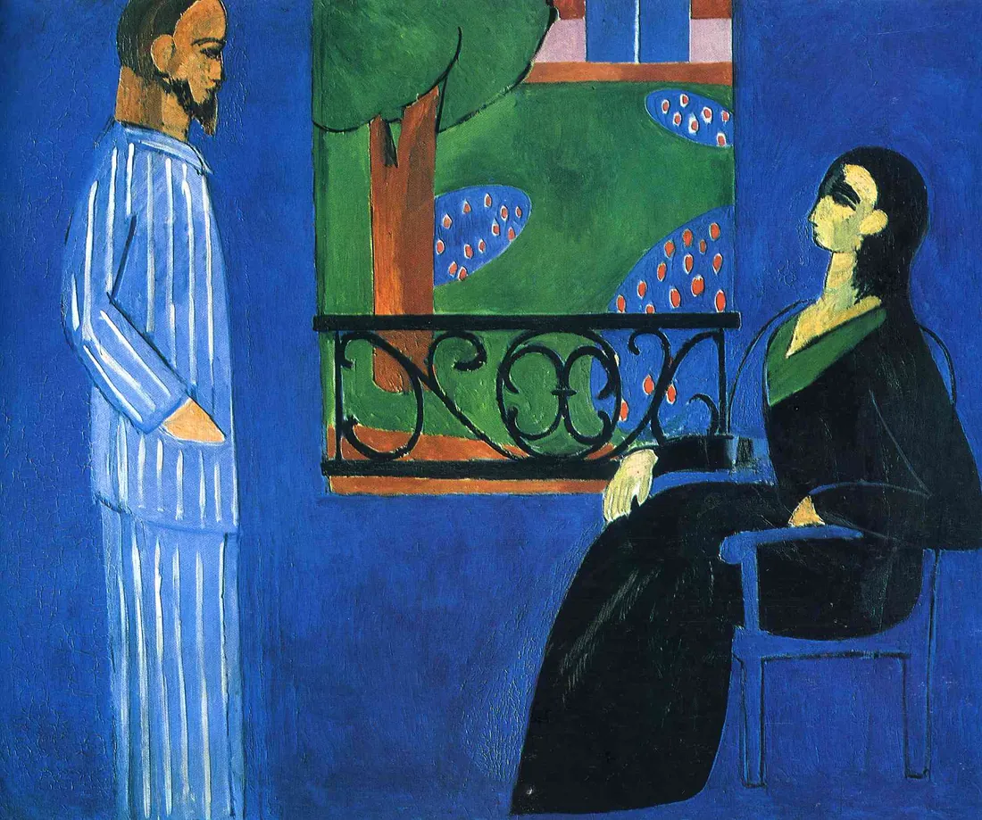 Henri Matisse · La Conversation, par Henri Matisse (Ermitage)