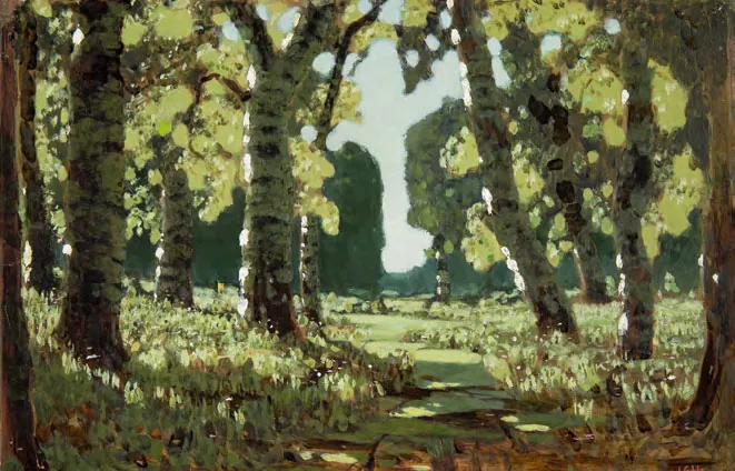 Arkhip Kuindzhi · Березовая роща »Birch Grove