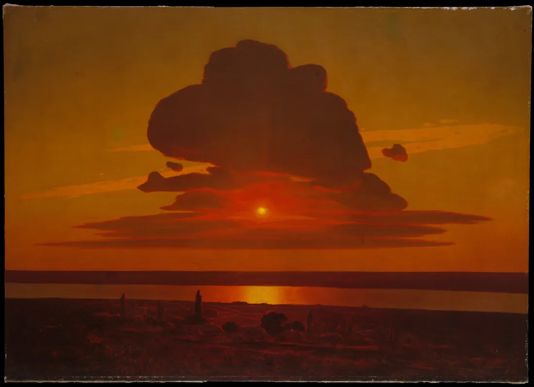 Arkhip Kuindzhi · Красный закат »Red Sunset on the Dnieper