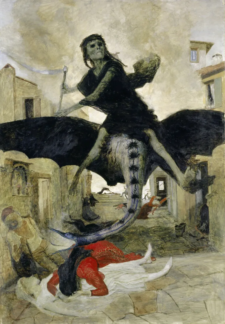 Arnold Böcklin · Die Pest The Plague