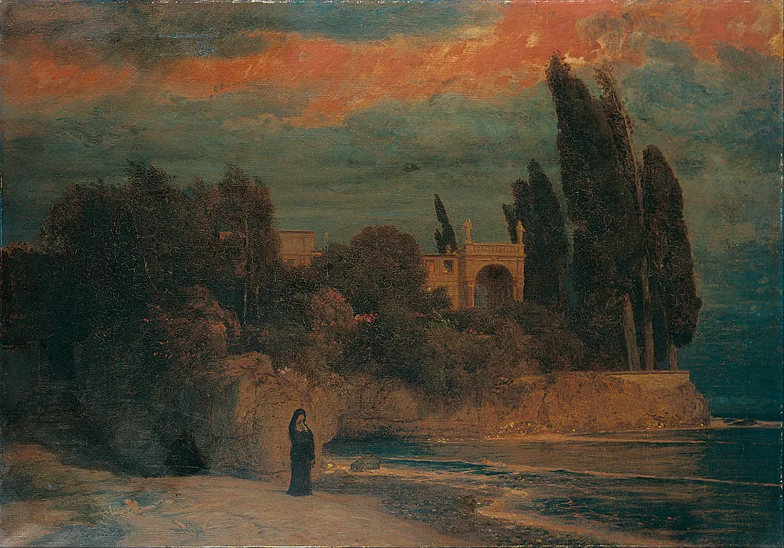 Arnold Böcklin · Villa by the Sea