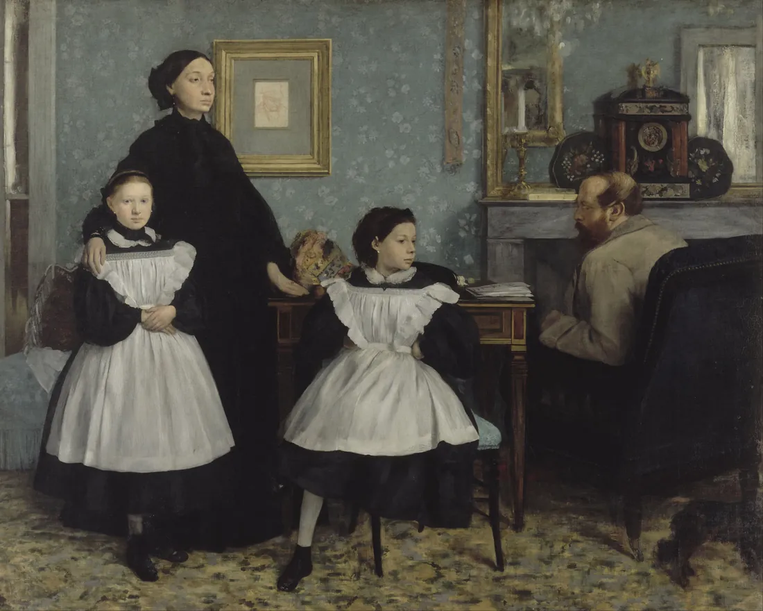 Edgar Degas · La Famille Bellelli The Bellelli Family