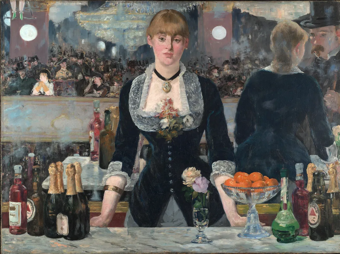 Édouard Manet · Un bar aux Folies Bergère A Bar at the Folies-Bergère Sharon