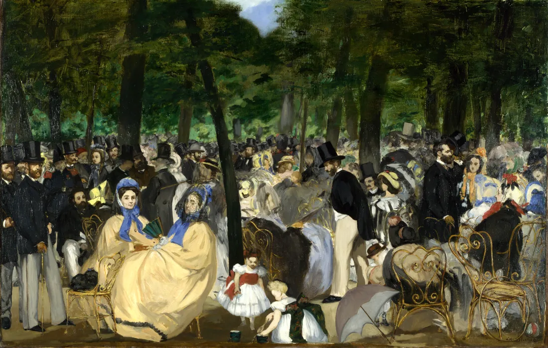 Édouard Manet · Music in the Tuileries.