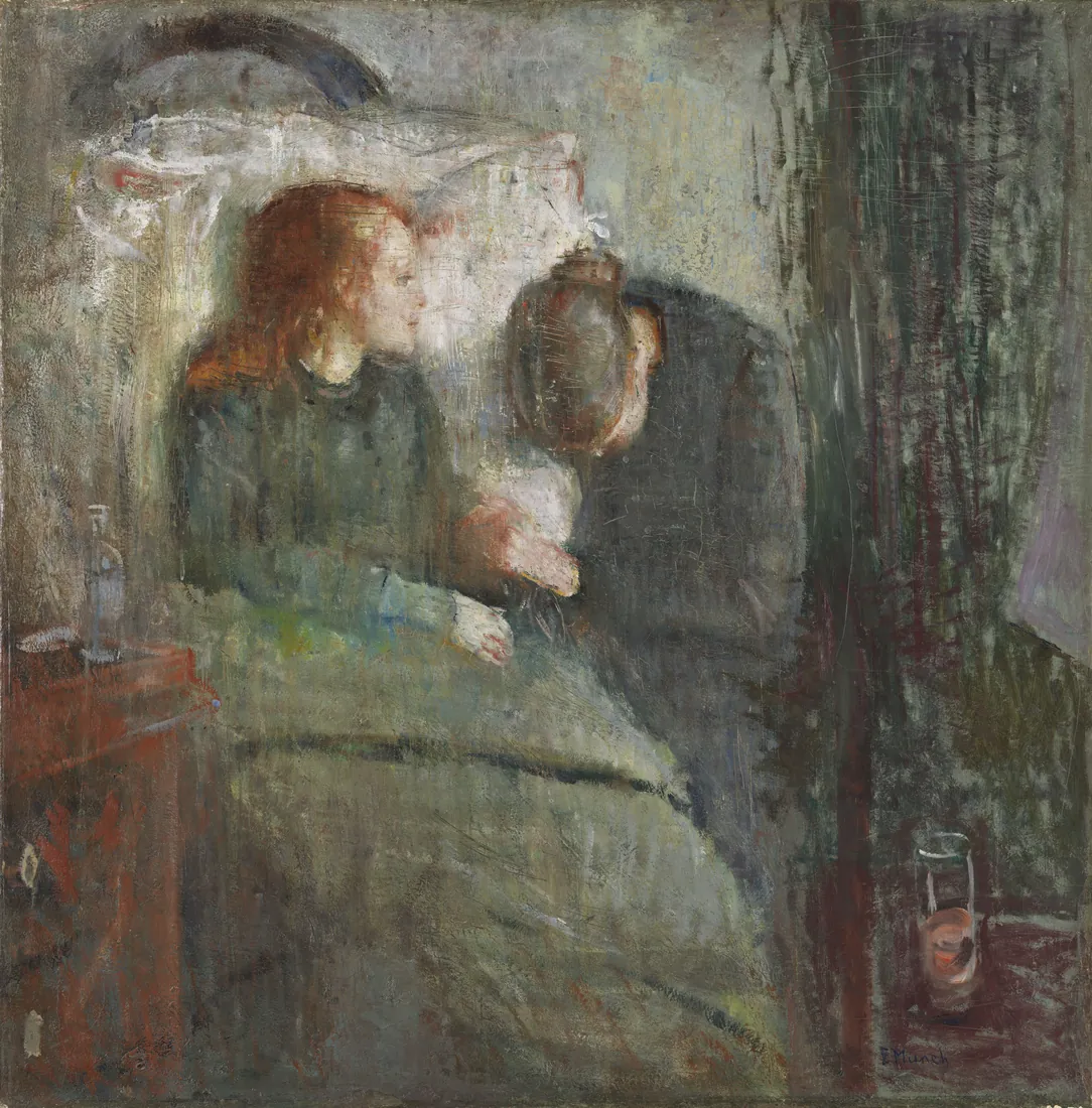 Edvard Munch · Norwegian Bokmål: Det syke barn The Sick Child