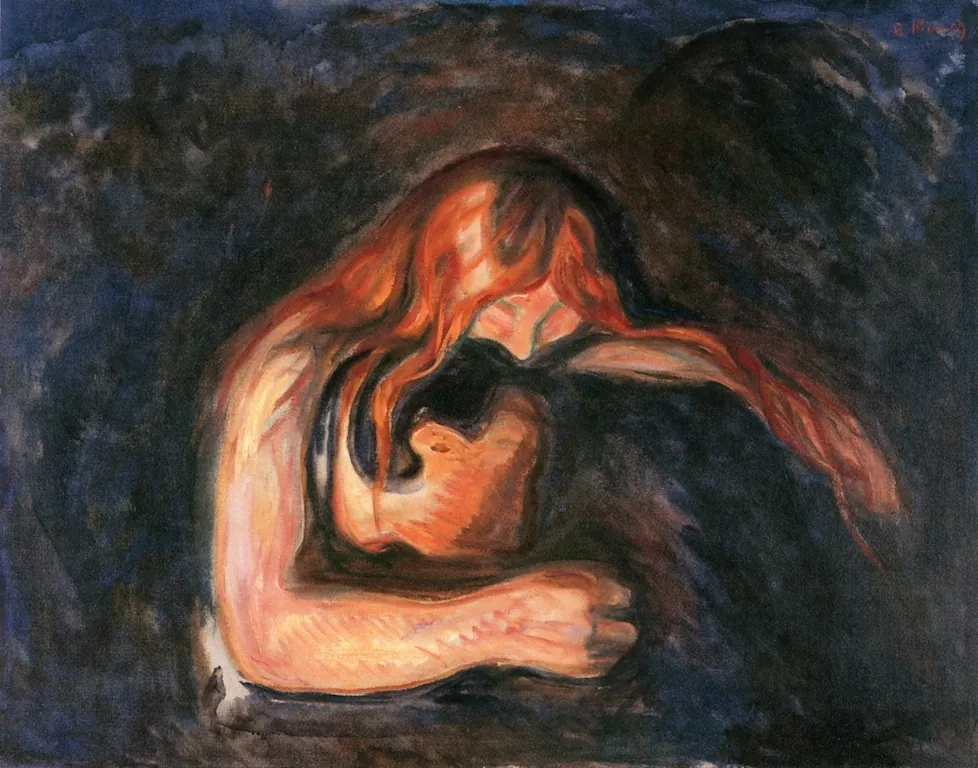 Edvard Munch · Vampire