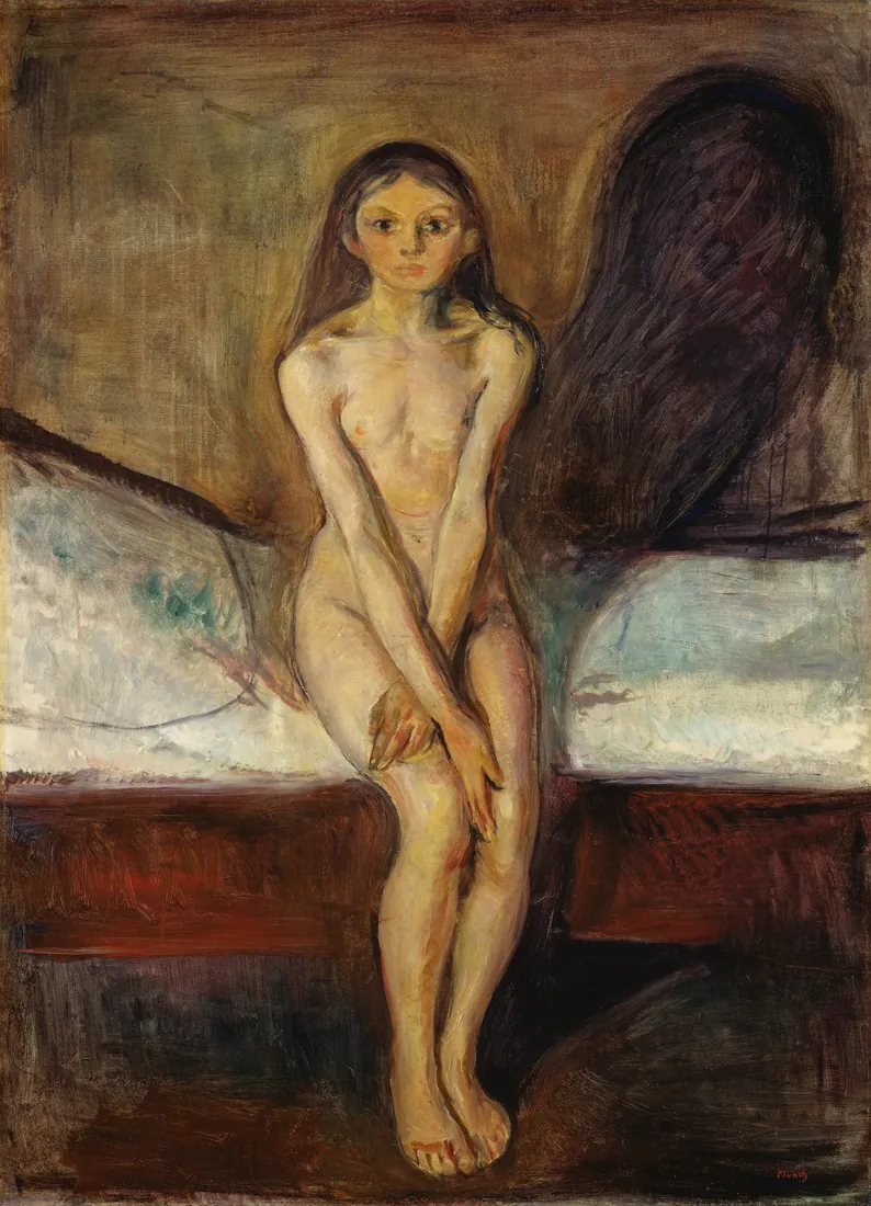 Edvard Munch · Puberty