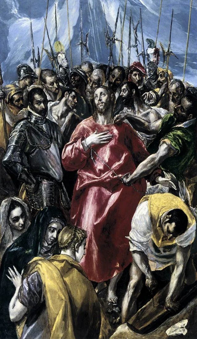 El Greco · Preparatory version on panel of The Disrobing of Christ (El Expolio)