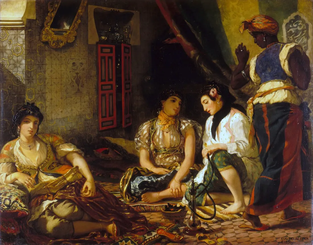 Eugène Delacroix · Les Femmes d'Alger dans leur appartement The Women of Algiers