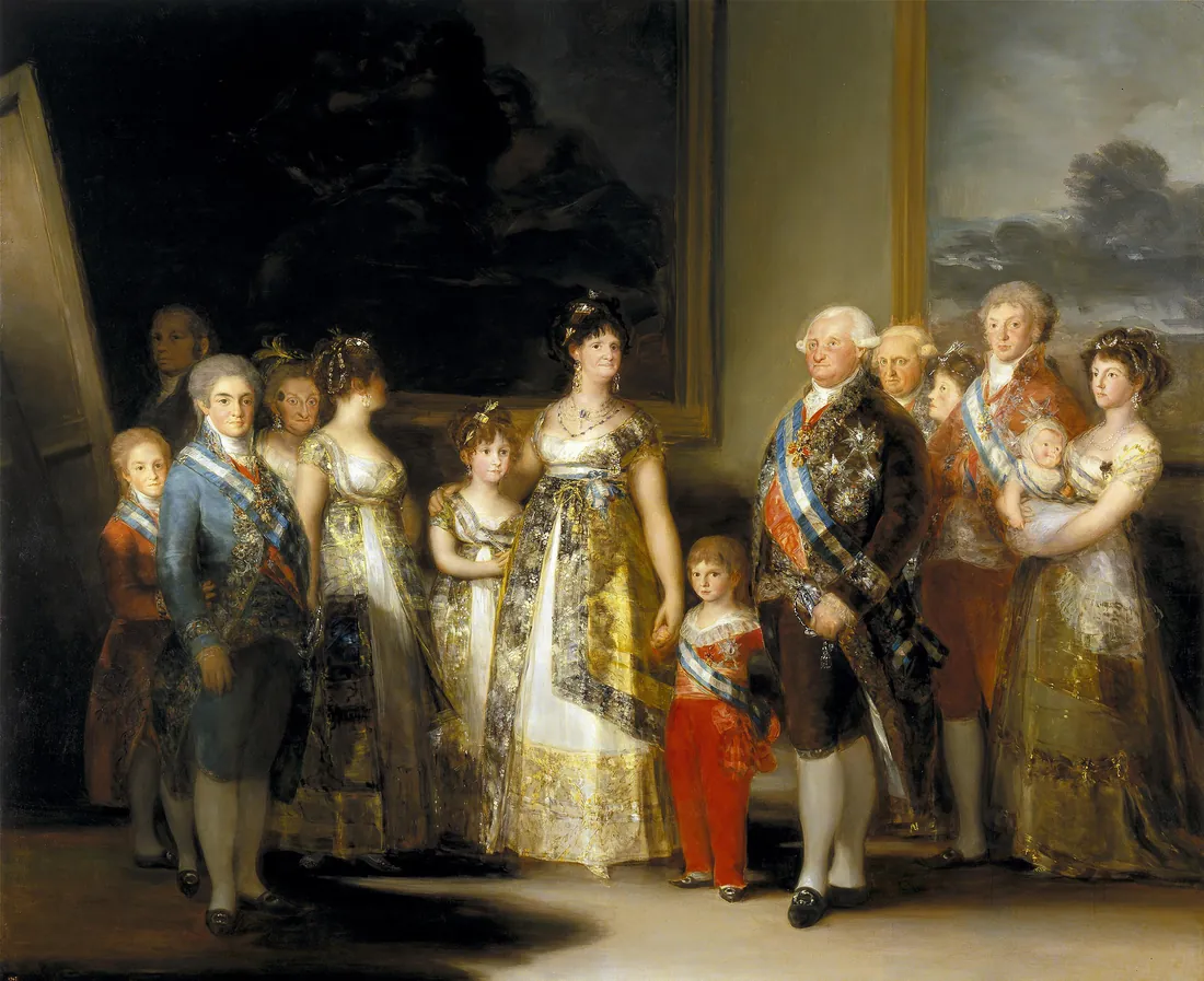 Francisco Goya · La familia de Carlos IVCharles IV of Spain and His Family