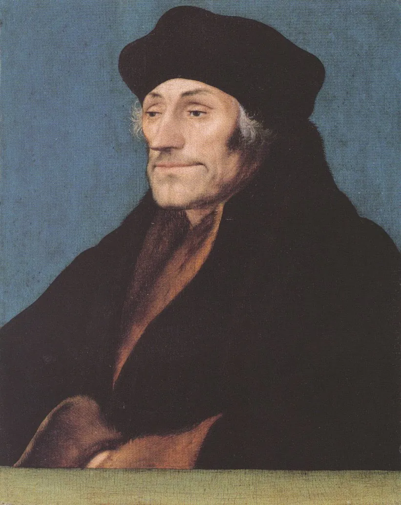 Workshop of Hans Holbein the Younger · Bildnis des Erasmus von RotterdamPortrait of Erasmu