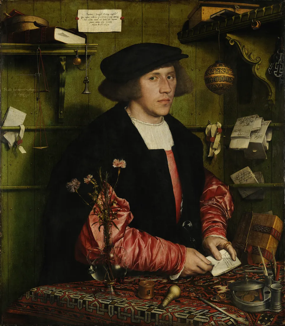 Hans Holbein the Younger · Der Kaufmann Georg Gisze The Merchant Georg Gisze