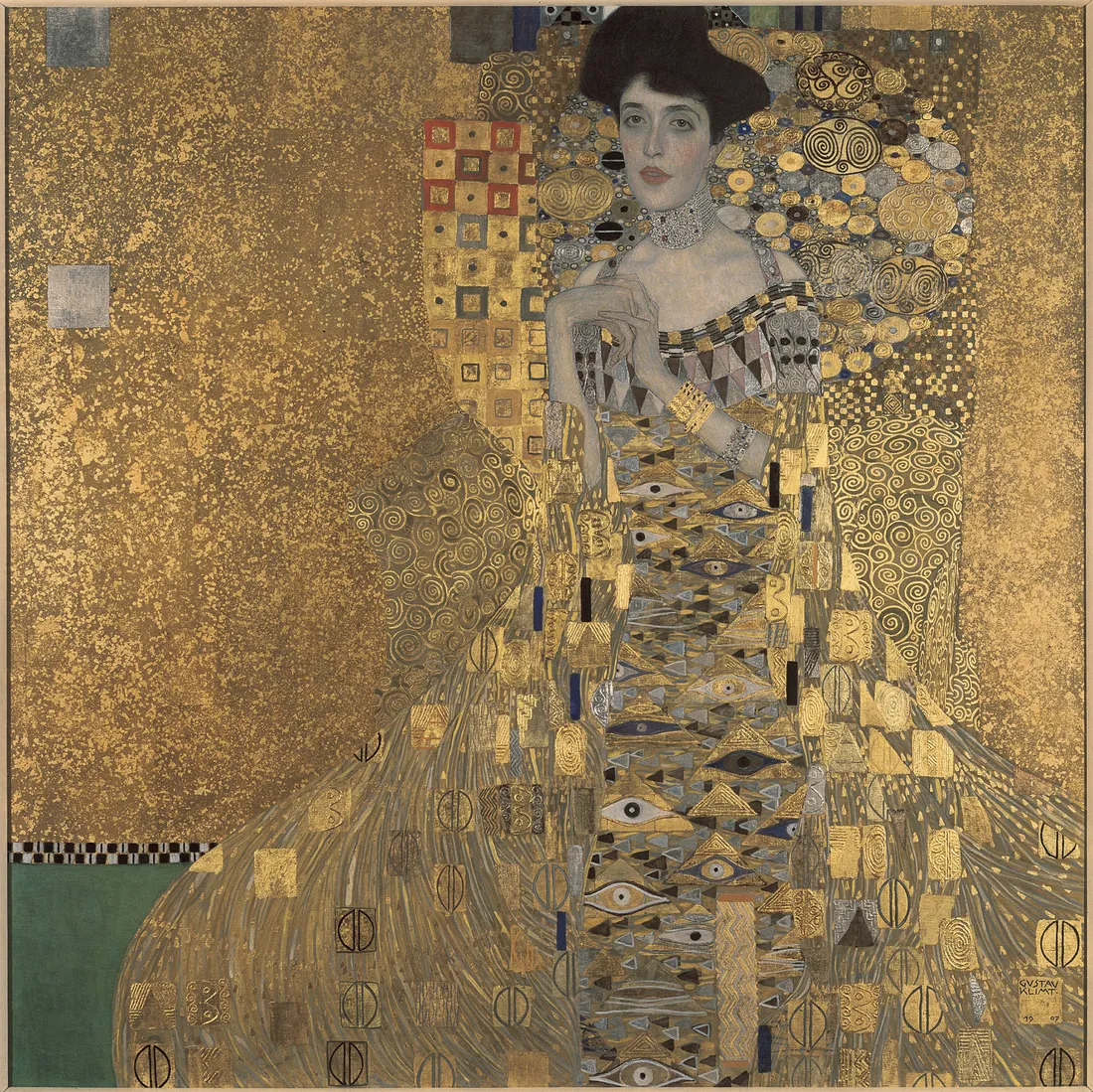 Gustav Klimt · Portrait of Adele Bloch-Bauer I (Adele Bloch-Bauer I)