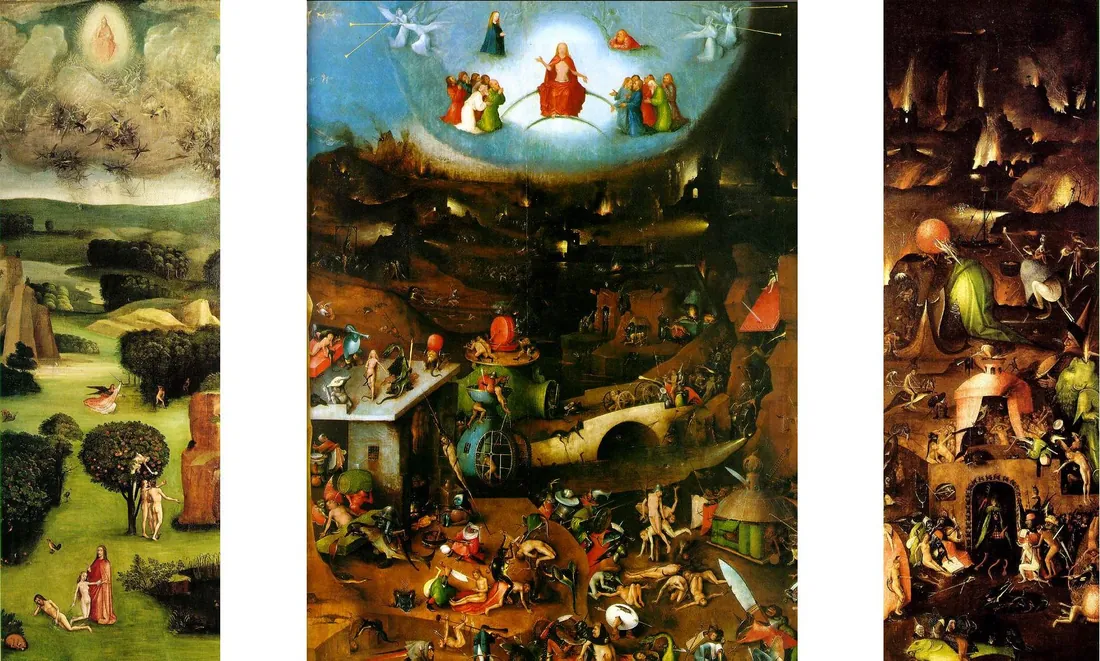 Hieronymus Bosch · The last judgement tryptch