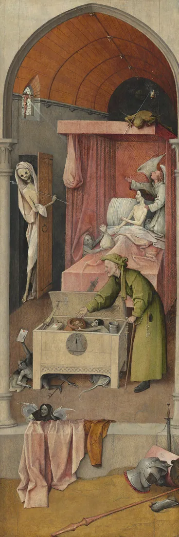 Hieronymus Bosch · Death and the Miser
