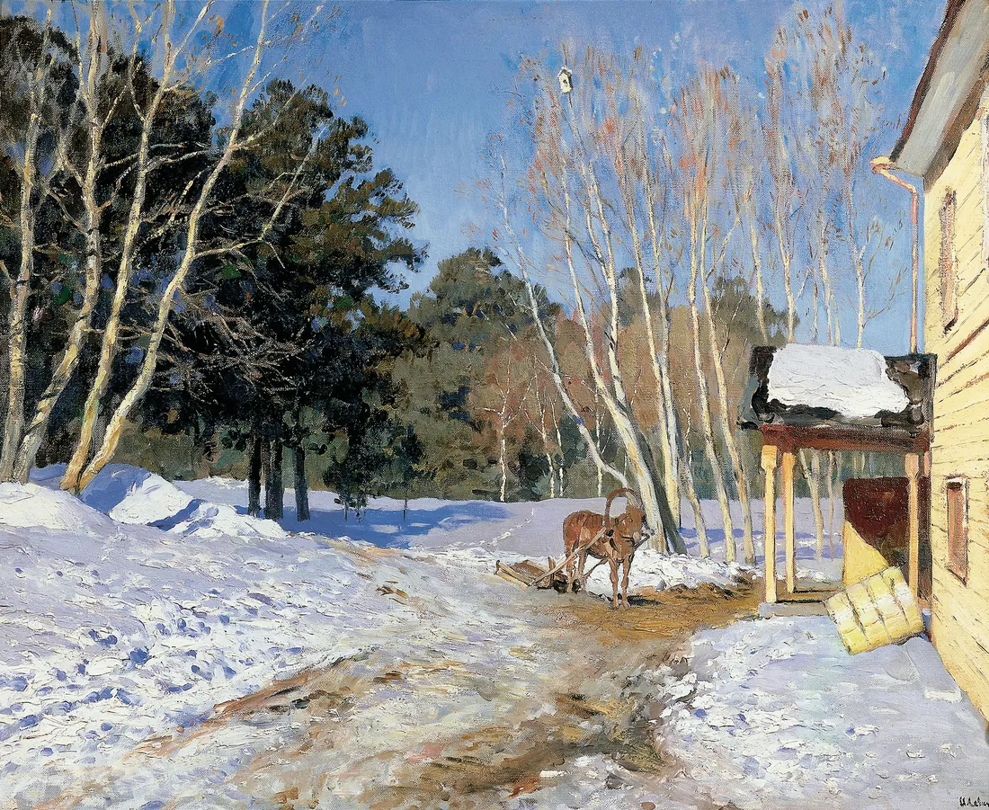 Isaac Levitan · Март »March