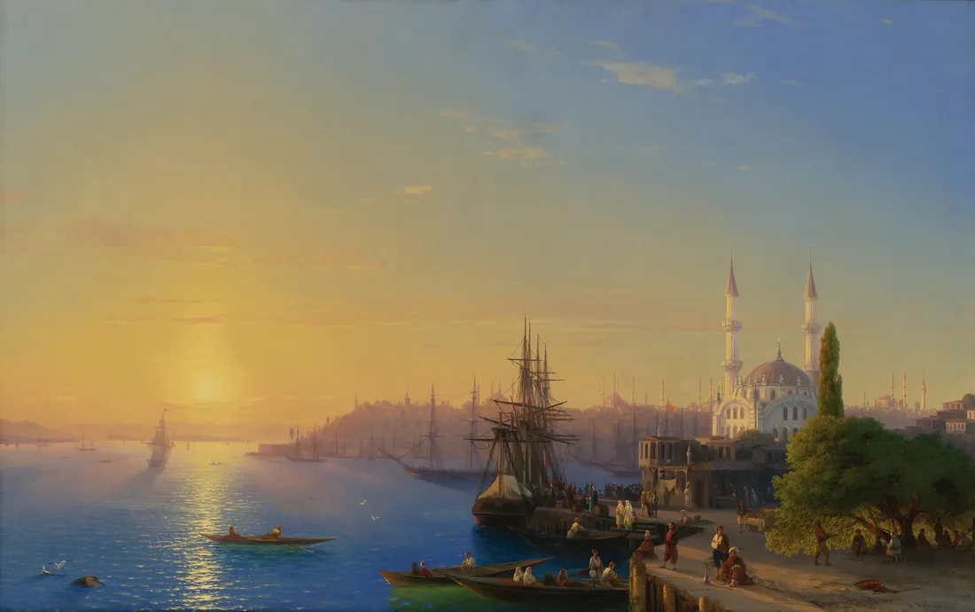 Ivan Aivazovsky · View of Constantinople and the Bosphorus