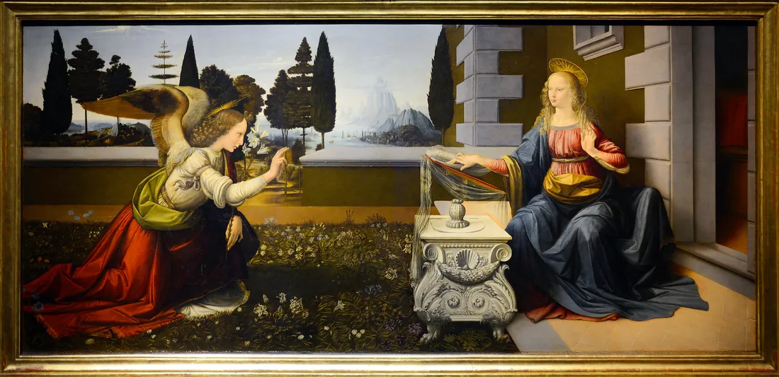 Livioandronico2013 · Annunciation (Leonardo)