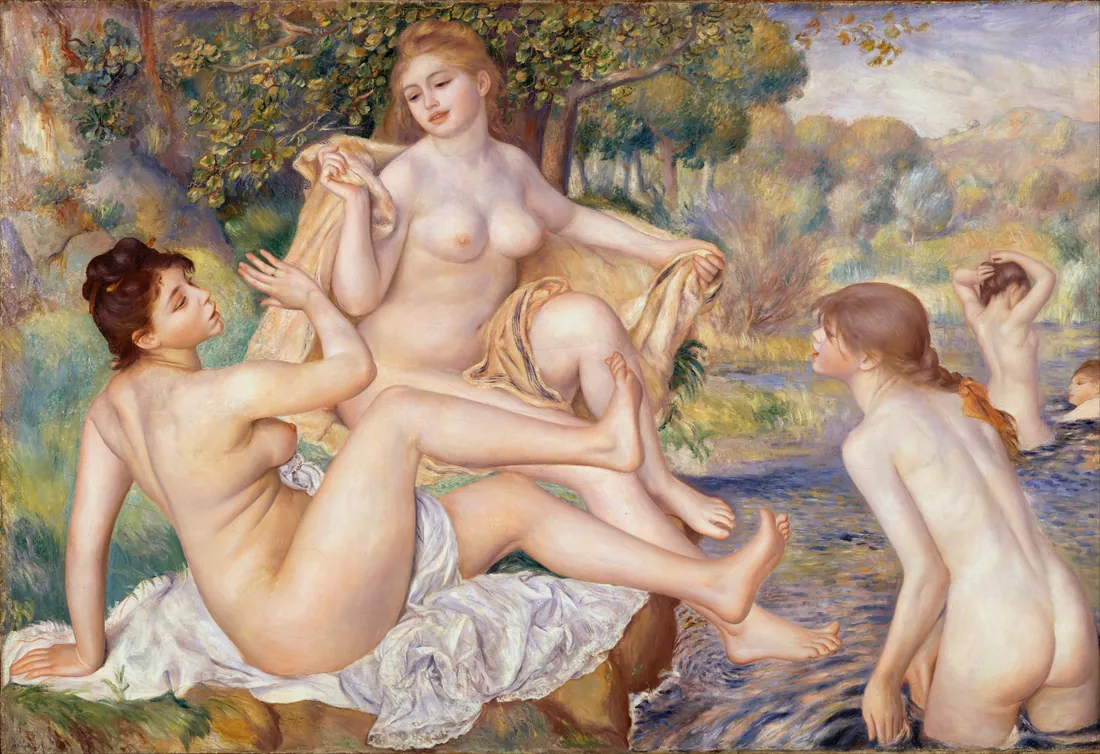 Pierre-Auguste Renoir · Les Grandes Baigneuses The Great Bathers