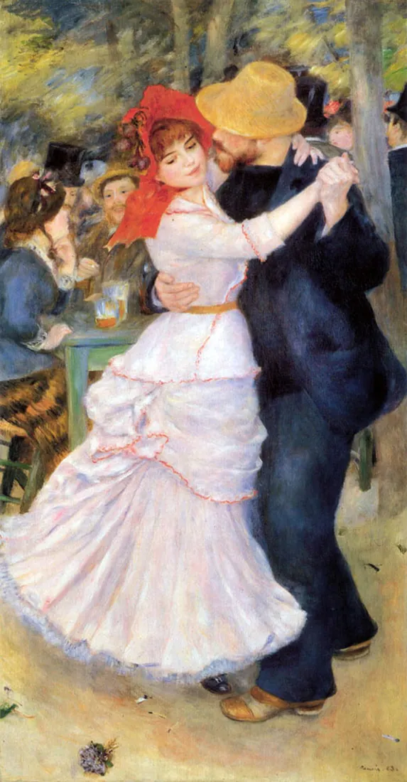Pierre-Auguste Renoir · Танок у Буживалі Dance at Bougival