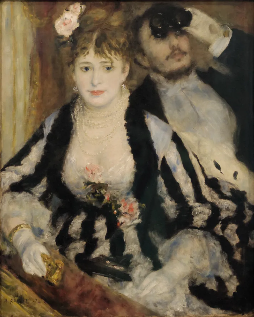 Pierre-Auguste Renoir · La Loge