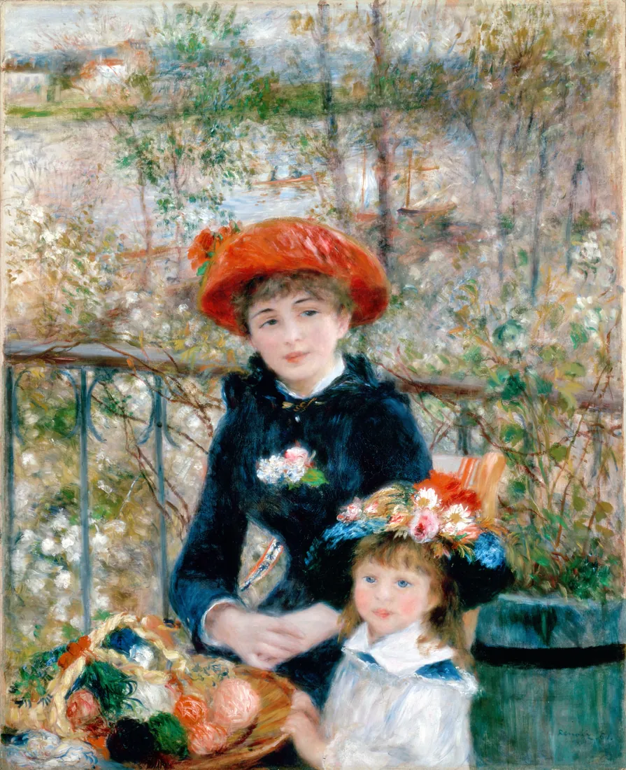 Pierre-Auguste Renoir · On the Terrasse