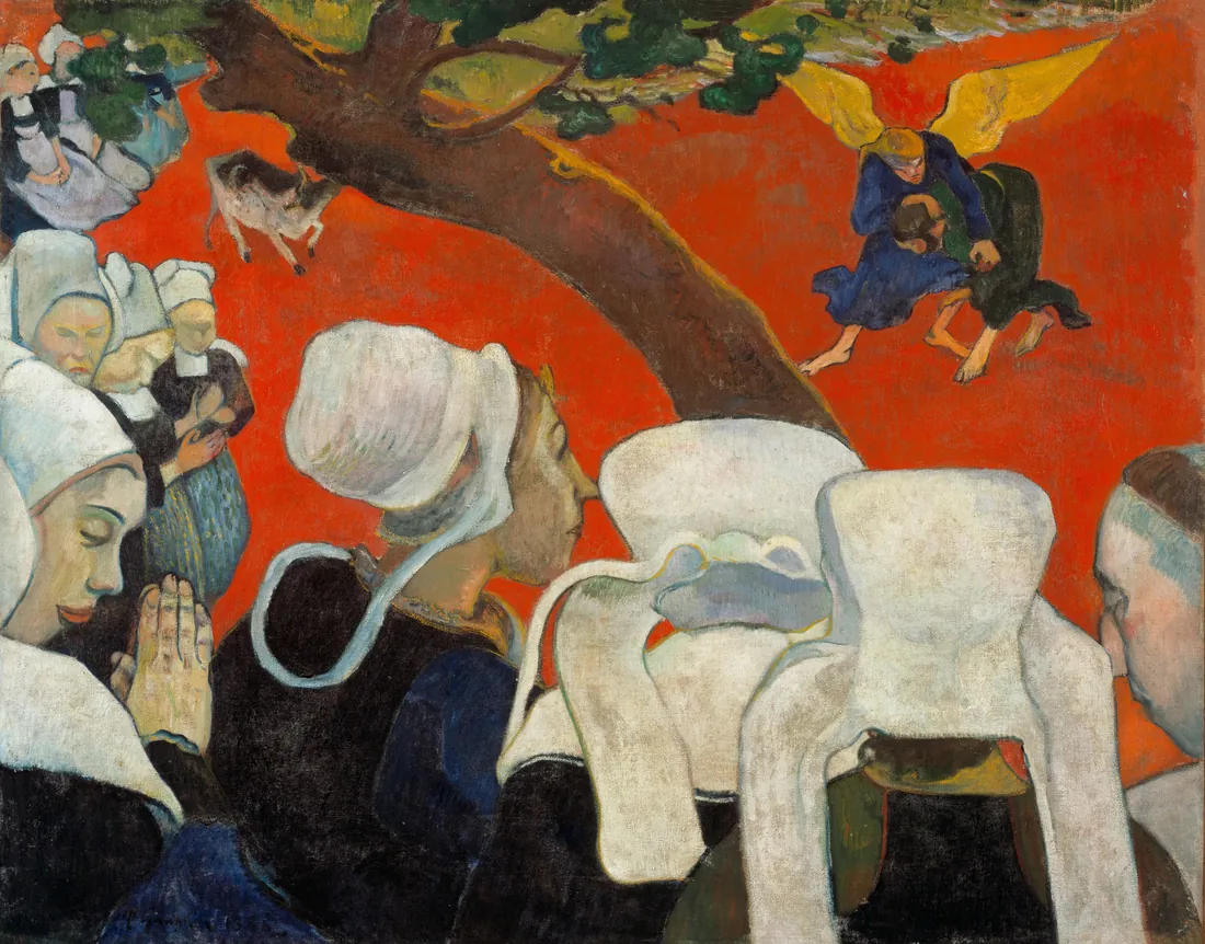 Paul Gauguin · Wizja po kazaniu Vision After the Sermon