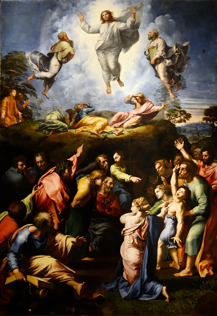 Raphael · Transfiguration und Heilung des besessenen Knaben Transfiguration