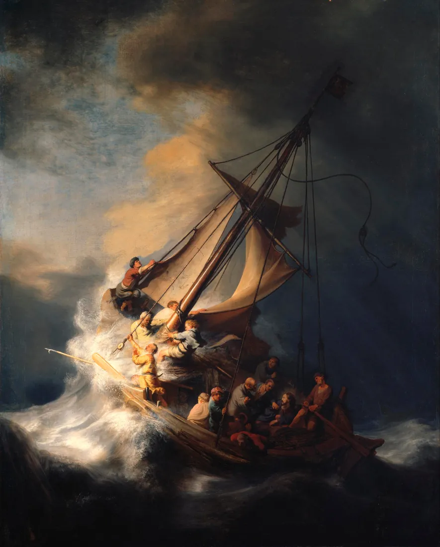 Rembrandt · Christ in the Storm on the Sea of Galilee