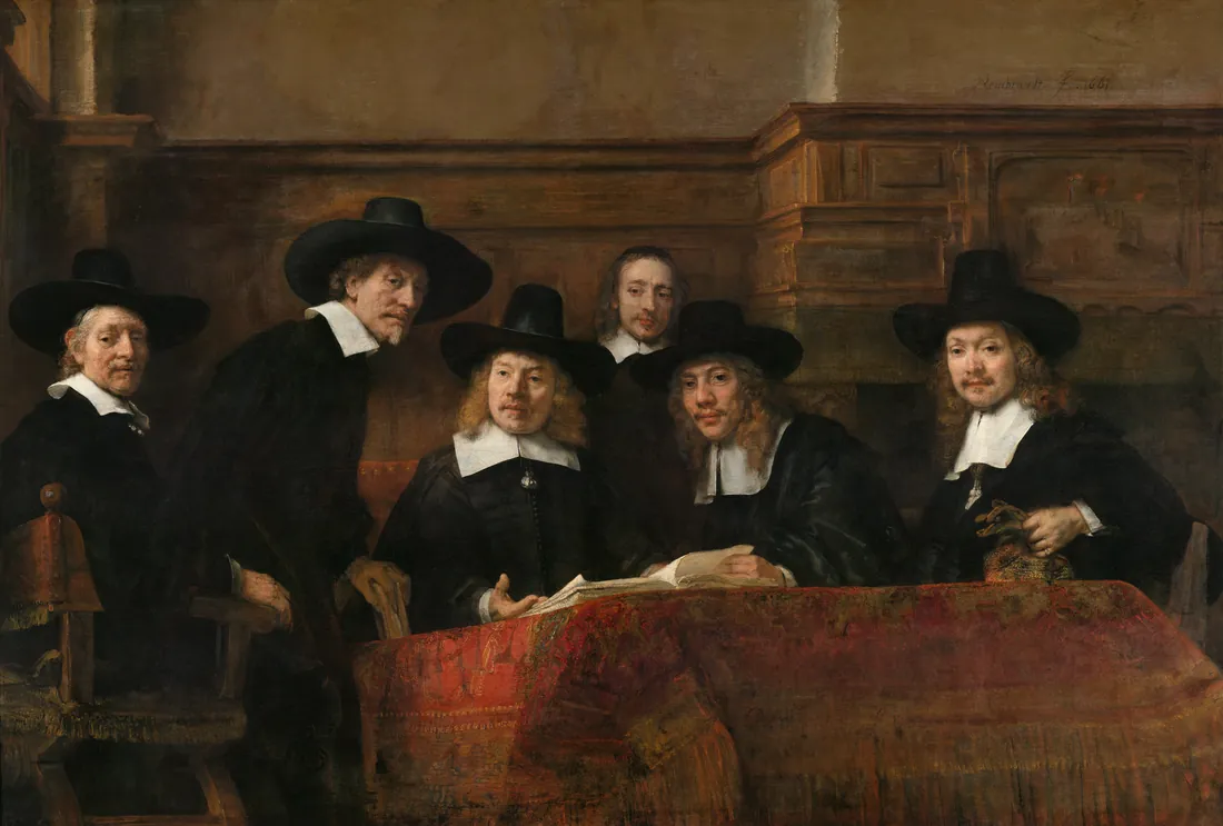 Rembrandt · The Syndics of the Amsterdam Drapers' Guild, known as the ‘Sampling Officials’