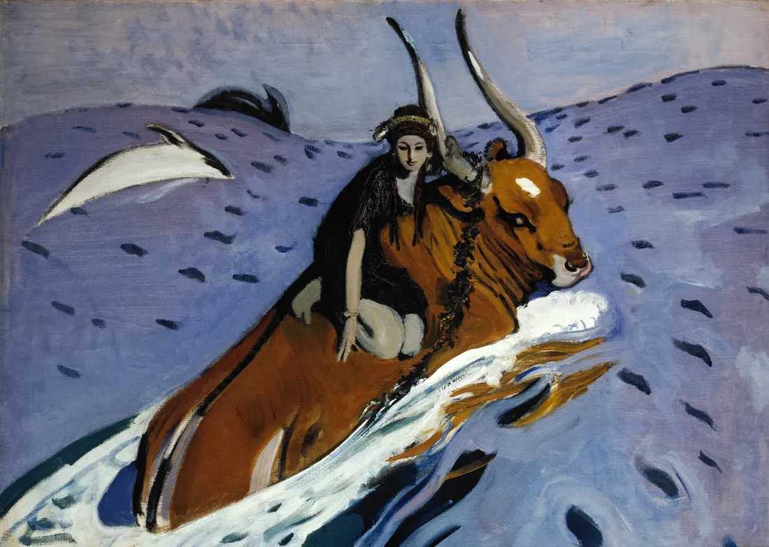 Valentin Serov · Похищение Европы »Rape of Europa
