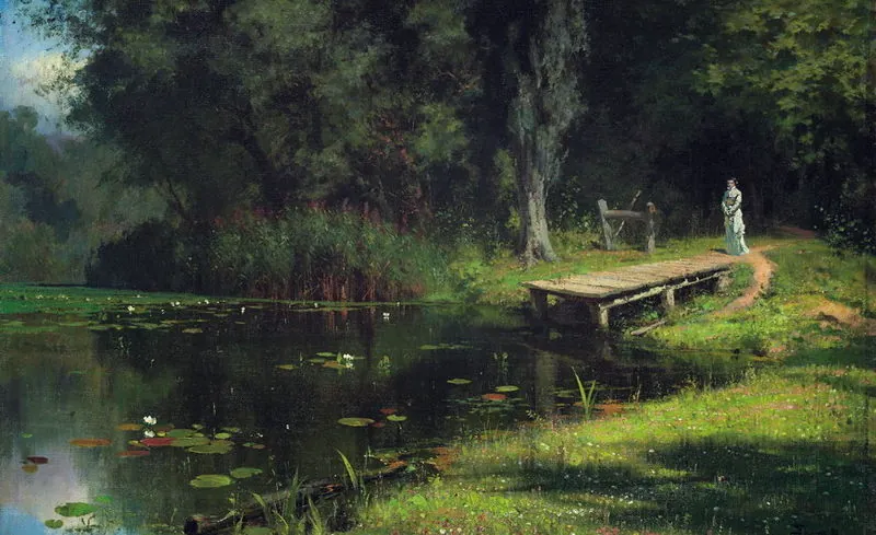 Vasily Polenov · Polenov Overgrown pond GRM 1880