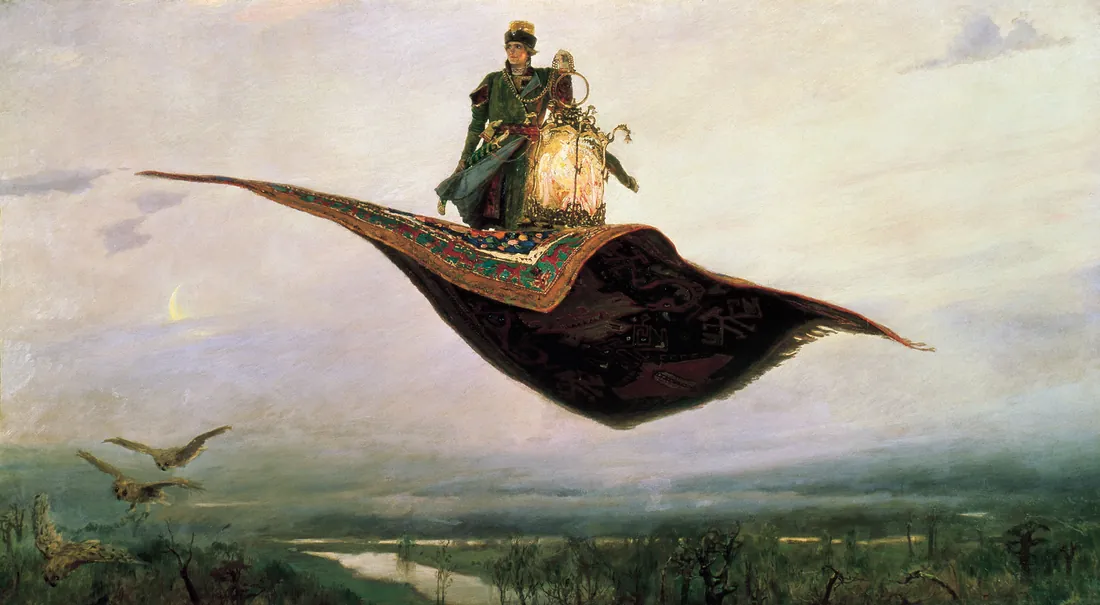 Viktor Vasnetsov · Ковёр-самолёт »Flying Carpet