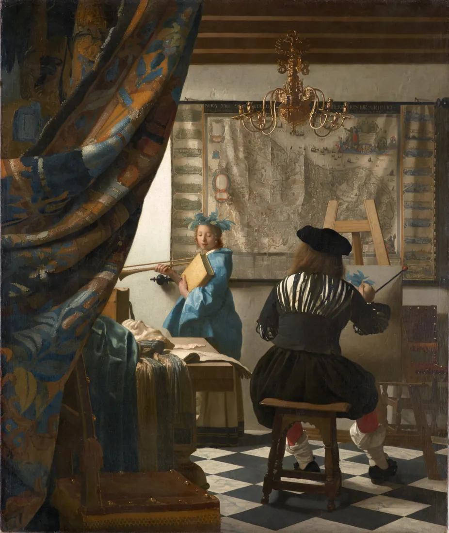 Johannes Vermeer · Die Malkunst The Art of Painting
