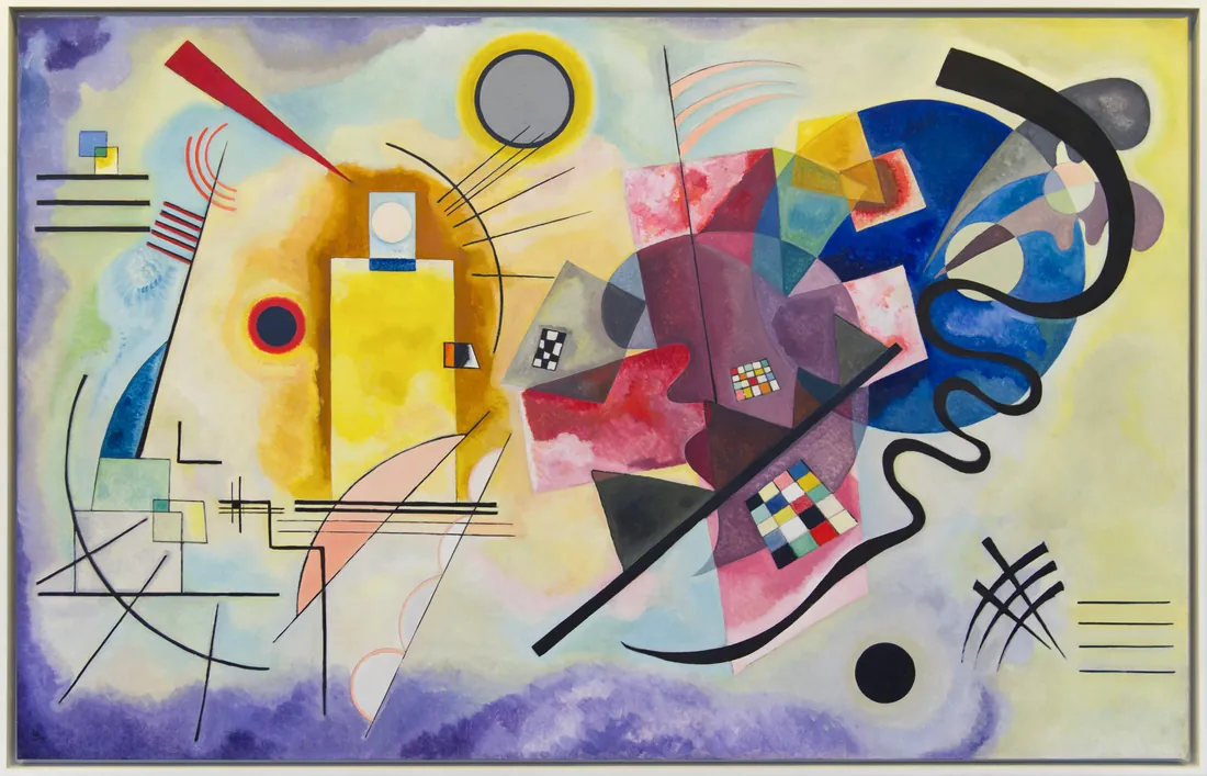Wassily Kandinsky · Yellow-Red-Blue