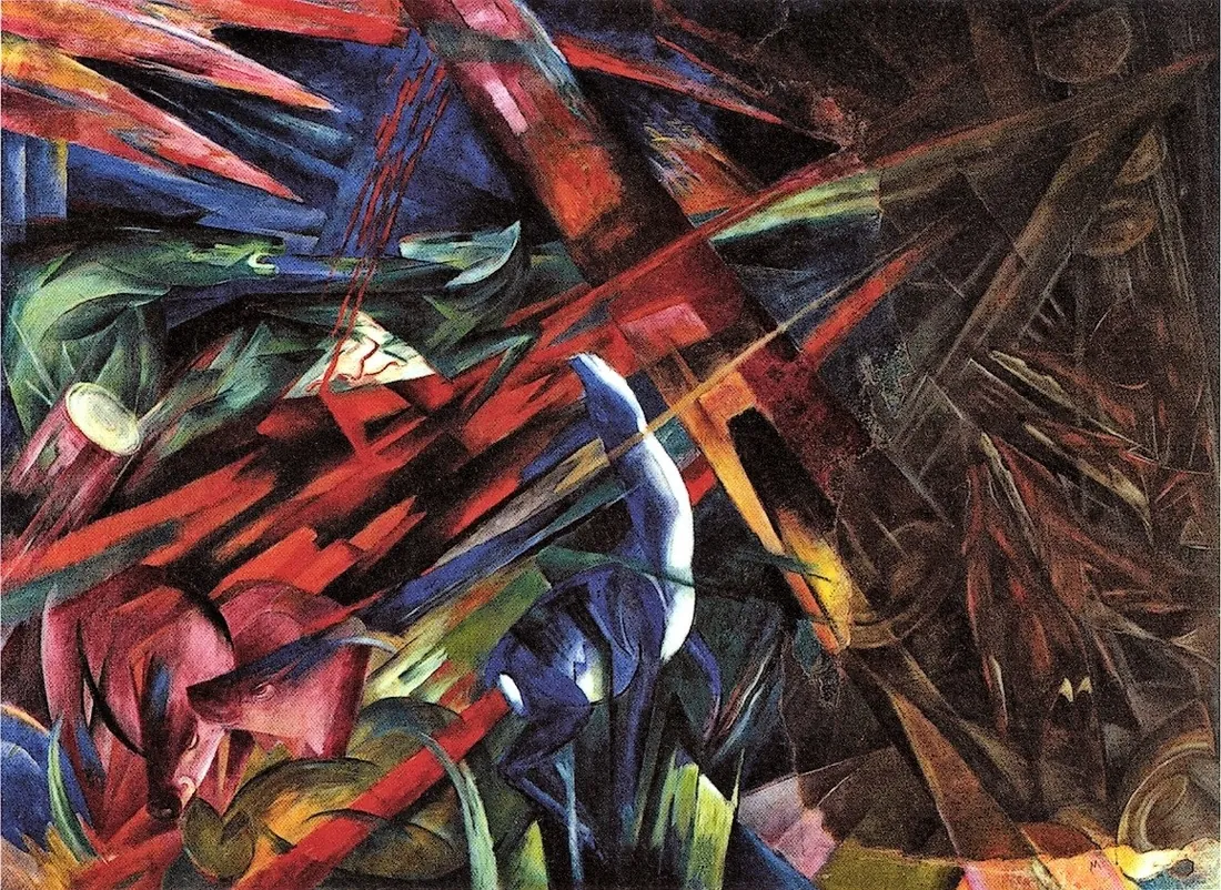Franz Marc · The fate of the animals