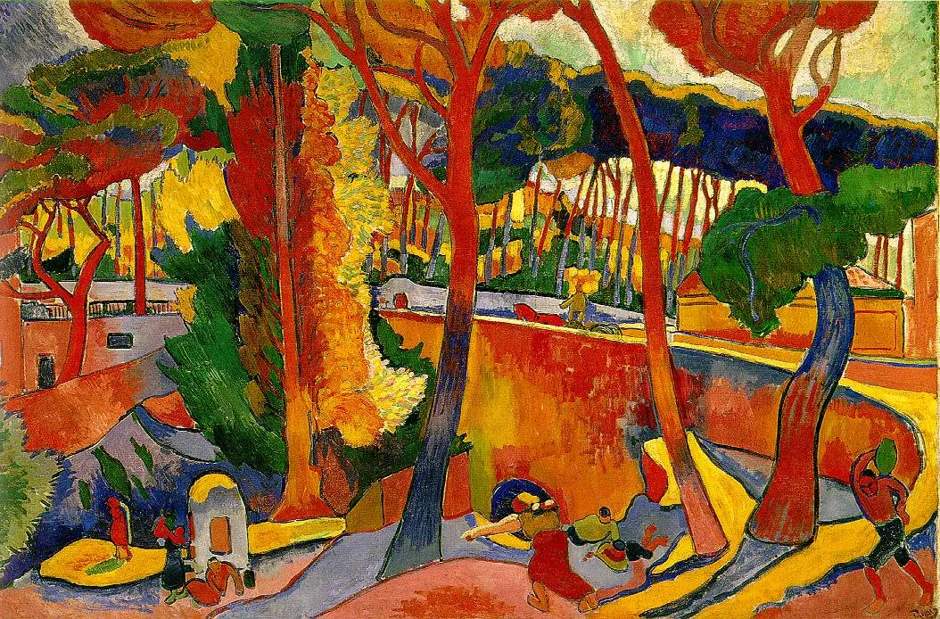André Derain · The Turning Road, L´Estaque