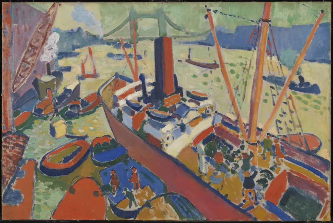 André Derain · Le Bassin de Londres, par André Derain