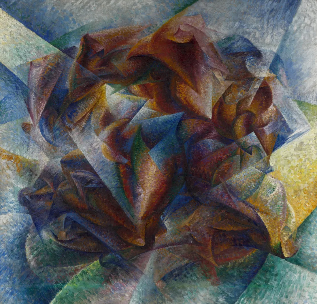 Umberto Boccioni · WLA moma Umberto Boccioni Dynamism of a Soccer Player 1913