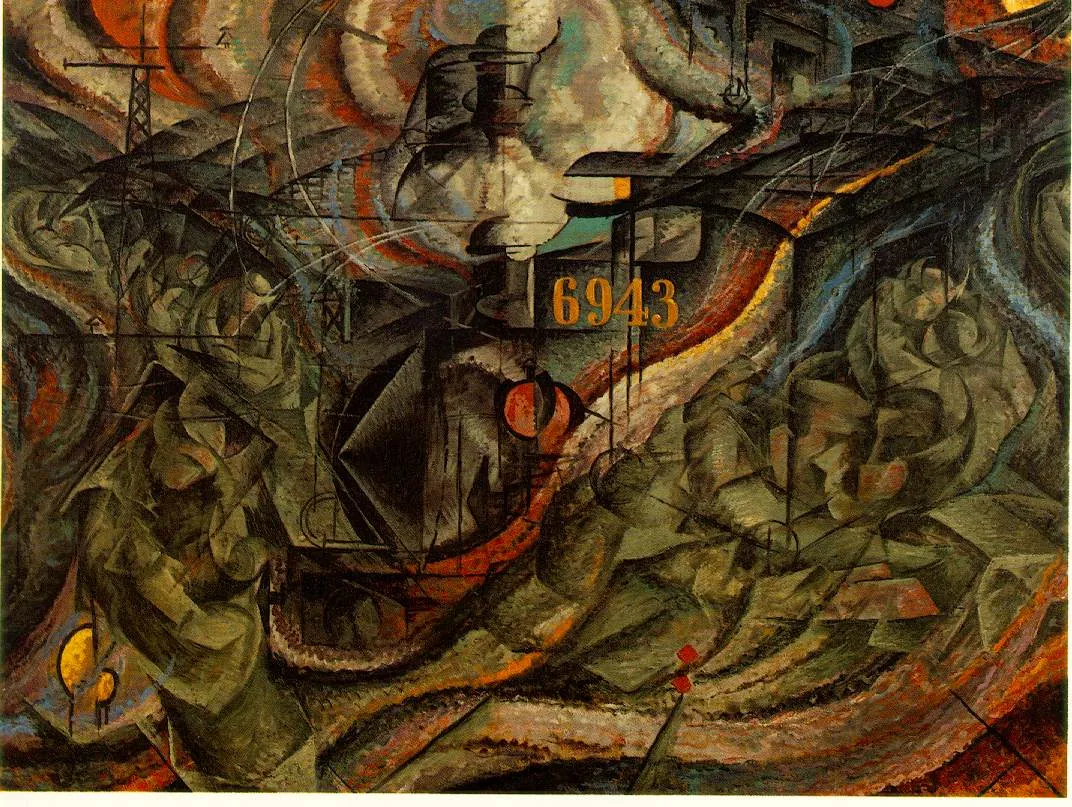Umberto Boccioni · States of Mind II: The Farewells
