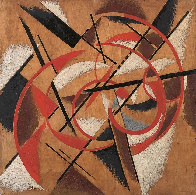 Lyubov Popova · Liubov Popova, Spatial Force Construction, 1920-21