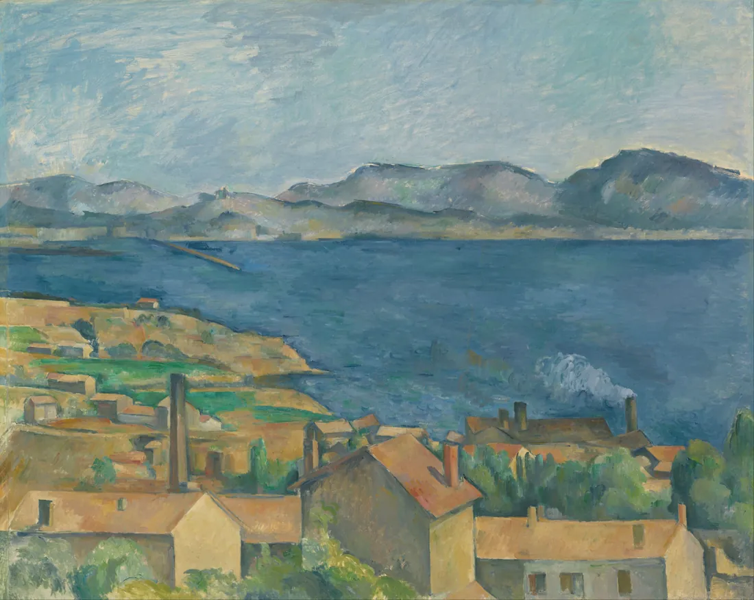 Paul Cézanne · The Bay of Marseilles, Seen from L'Estaque