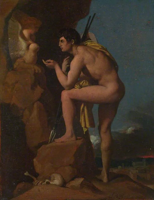 Jean-Auguste-Dominique Ingres · Oedipus and the Sphinx